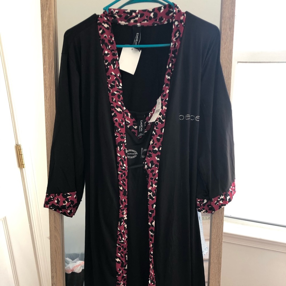 Bebe slip and robe
